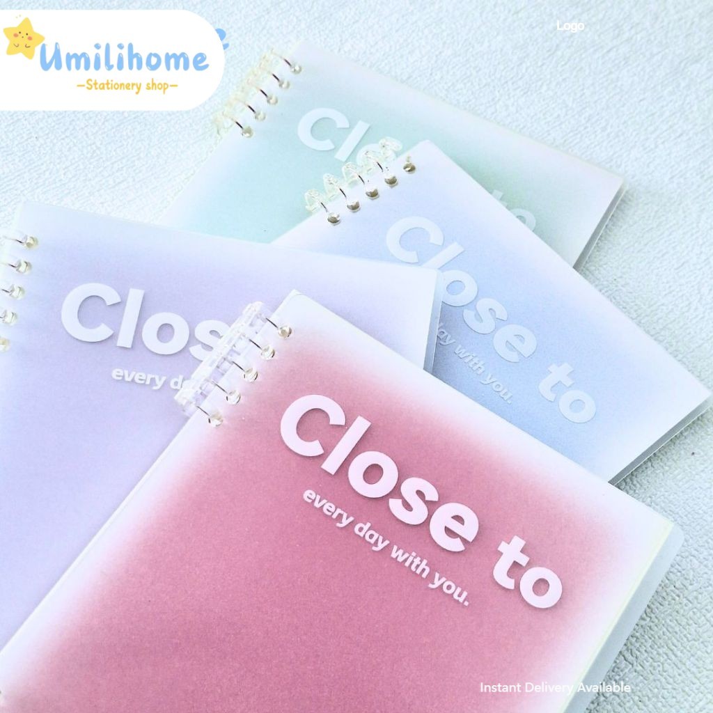 

Notebook A5 B5 Aesthetic / Buku Tulis Sekolah Morandi / Buku Diary Bisa Direfill Refillable / Buku Binder 360 Derajat Korea Stationery