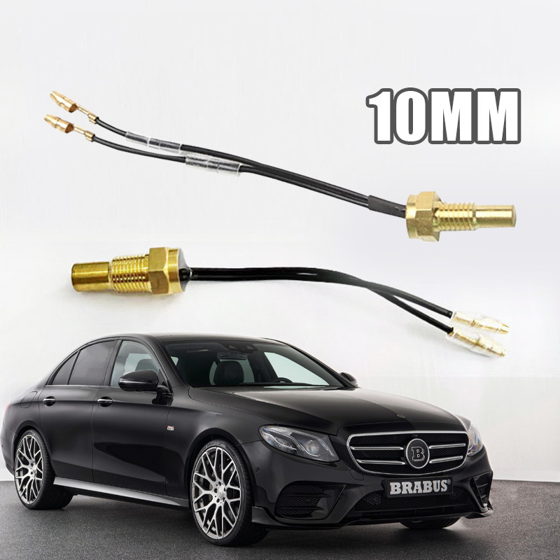 10MM Sensor Temperatur Indikator Suhu Mobil Air Fan Kipas Radiator Thermoswitch Thermostat Digital T