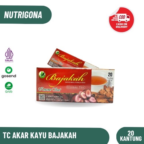 

Teh Celup Akar Kayu Bajakah Kencono Sari Original Isi 20 Bag Tea