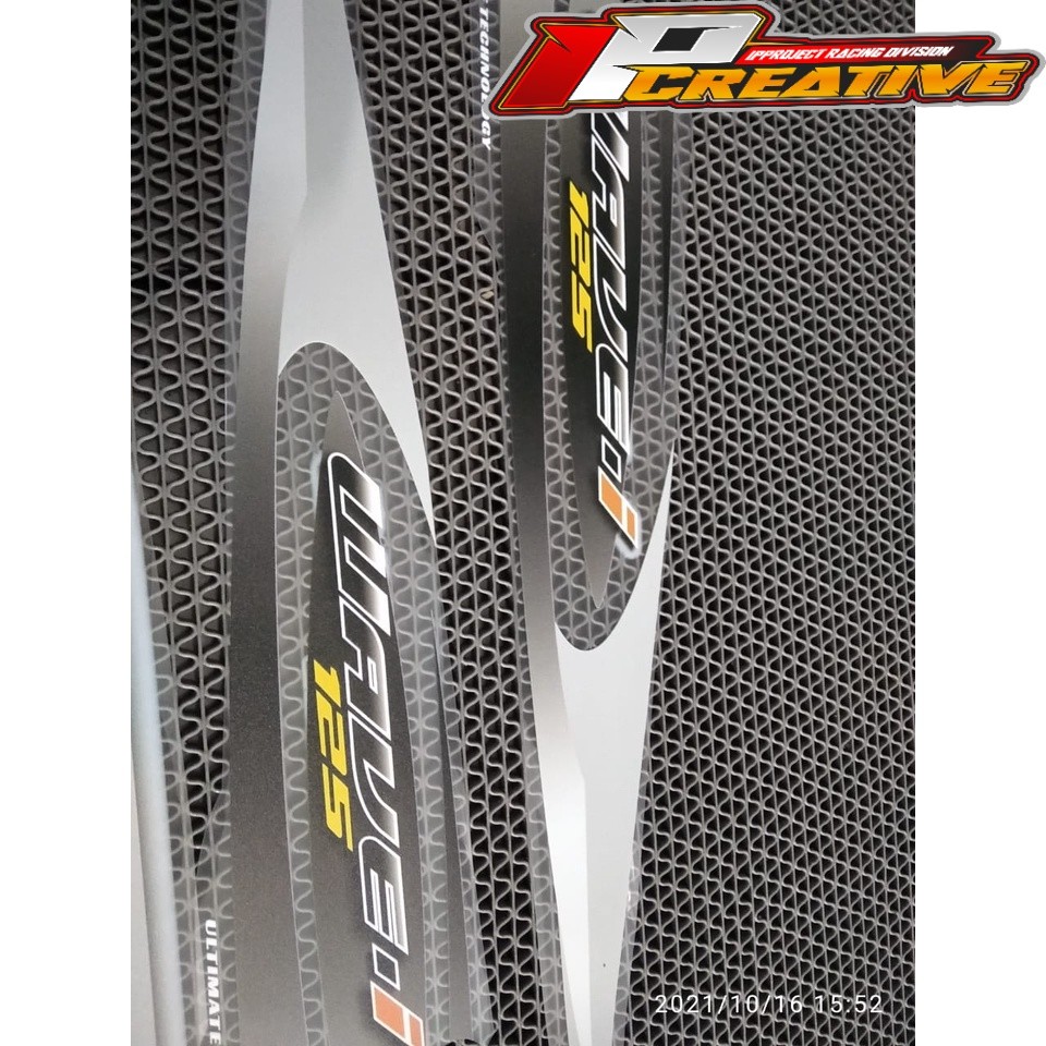 STRIPING TRANSPARAN WAVE 125 SUPRA X 125 THAILAND