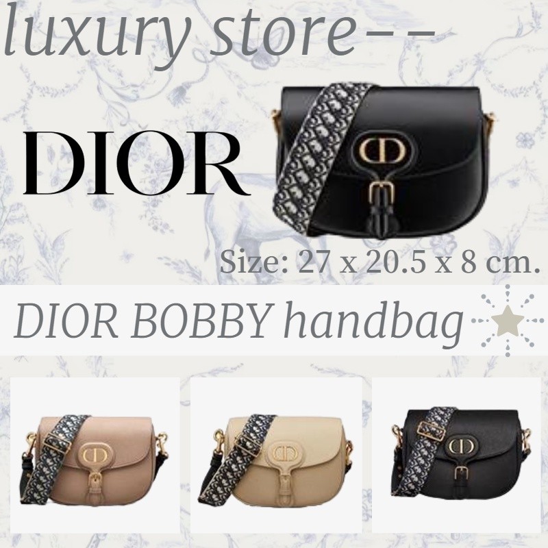 DIOR BOBBY Tas tangan besar Dior /tas bahu pria/tali bahu khas Dior/gaya baru
