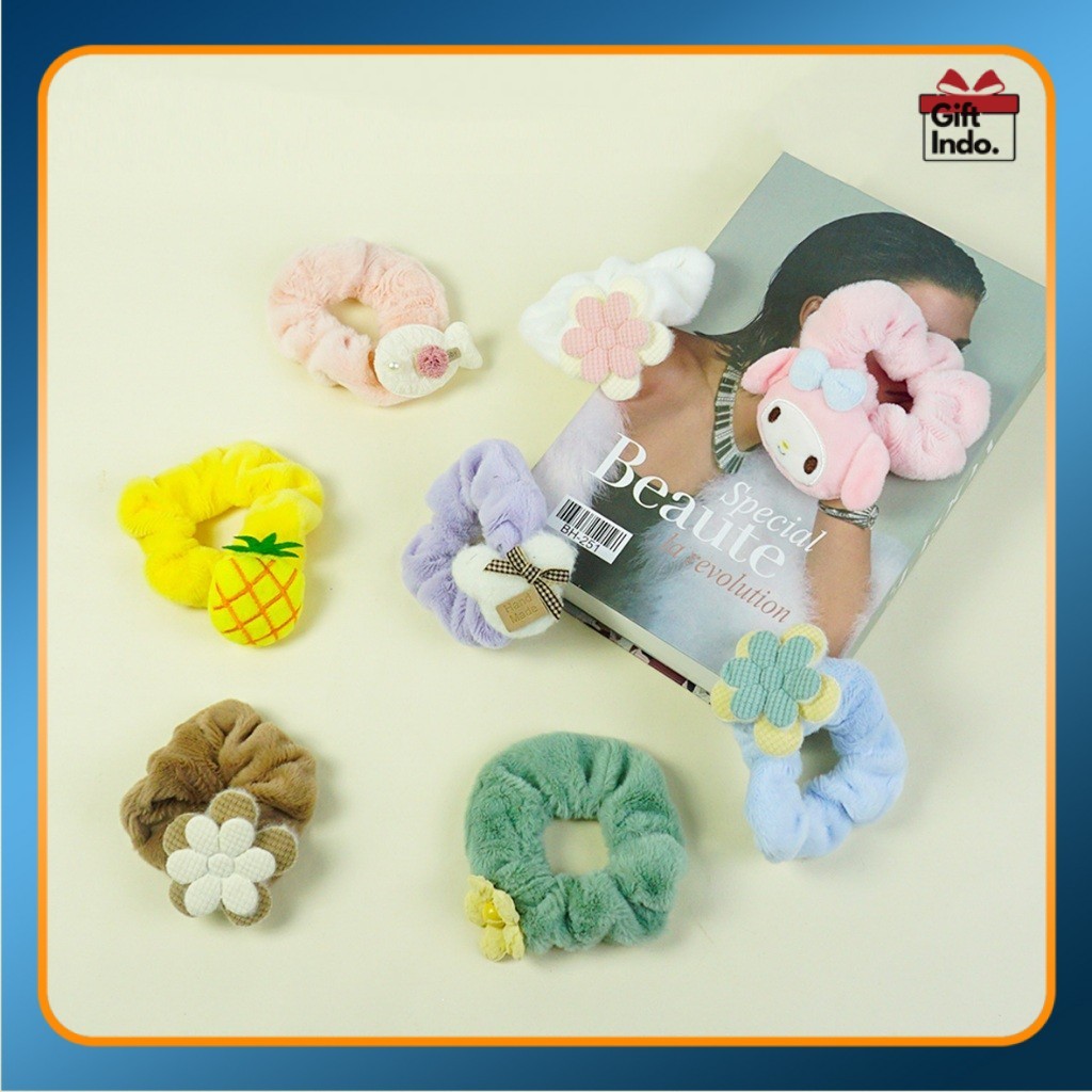 Aksesoris Rambut Tali Rambut Ikat Rambut Lucu Korean Hair accessories