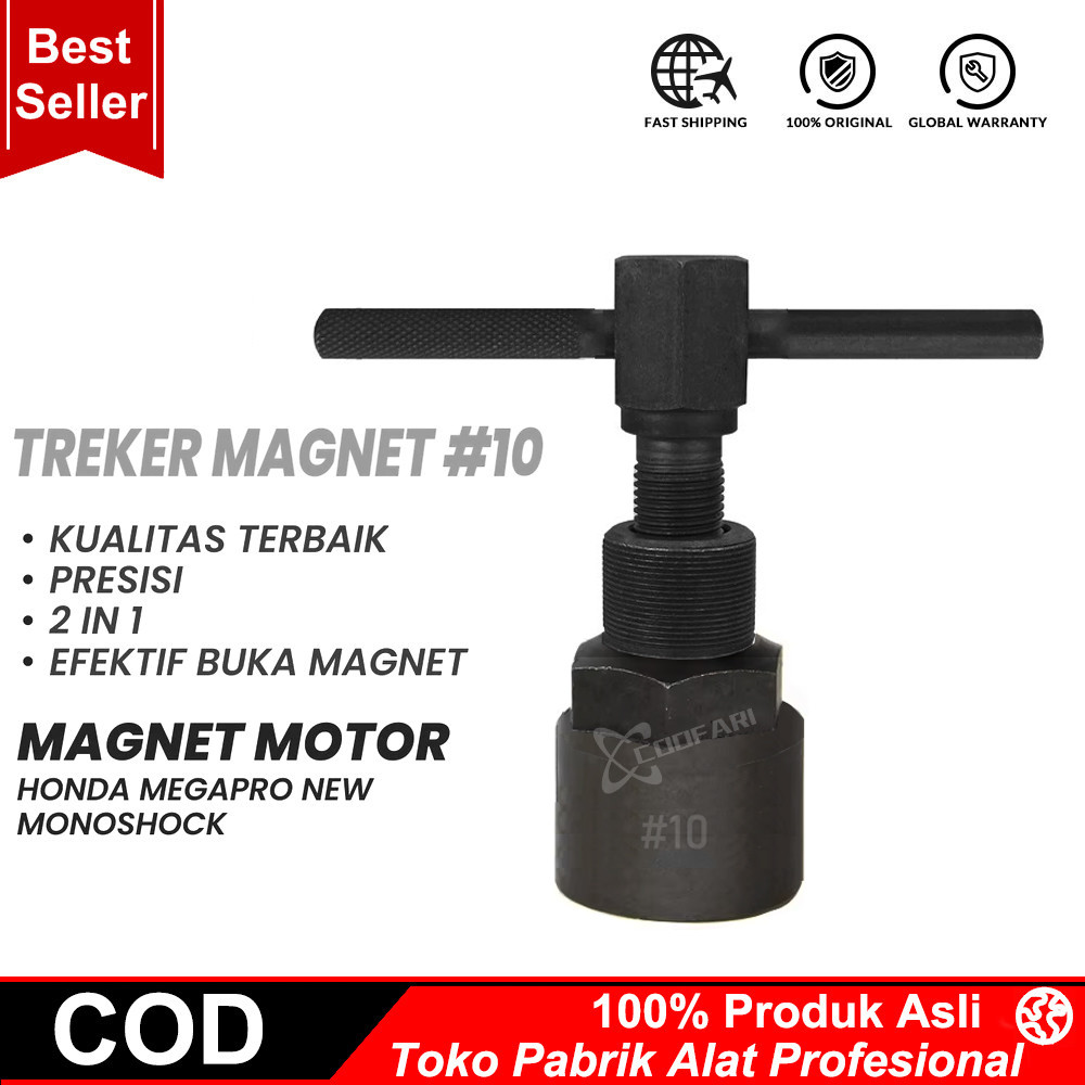 TREKER MAGNET NO 10 MOTOR HONDA - MAGNET PULLER #10 Mega Pro Monoshock CRF Verza
