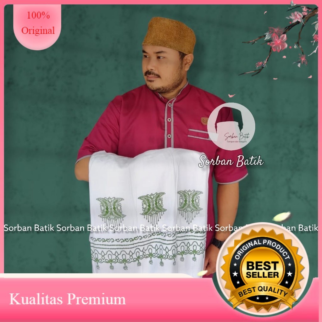 Sorban Yaman Sorban Tarim Premium Sorban Khasmir COD