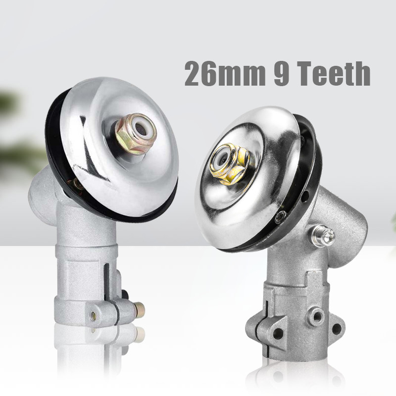 SIAP Silver Gear case kepala pisau mesin potong rumput potong padi Mesin Pemotong Rumput Gearbox 28m