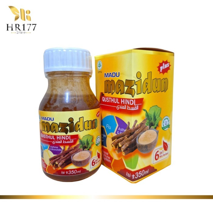 

TERLARIS Madu Mazidun Qusthul Hindi 6 in 1 Mazidun Herbal Qusthul Hindi 350ml