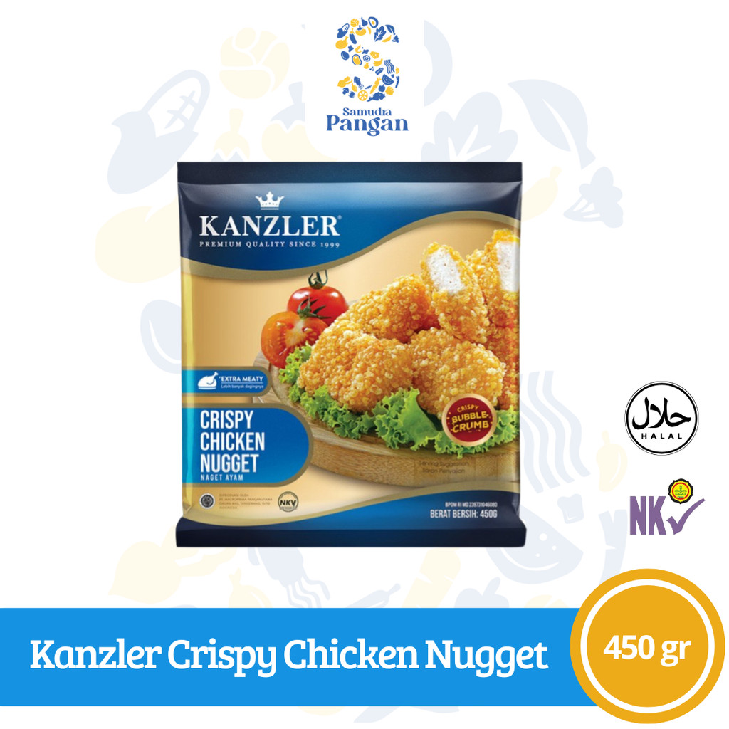 

Kanzler Crispy Chicken Nugget Ayam 450 gr Frozen Tangerang