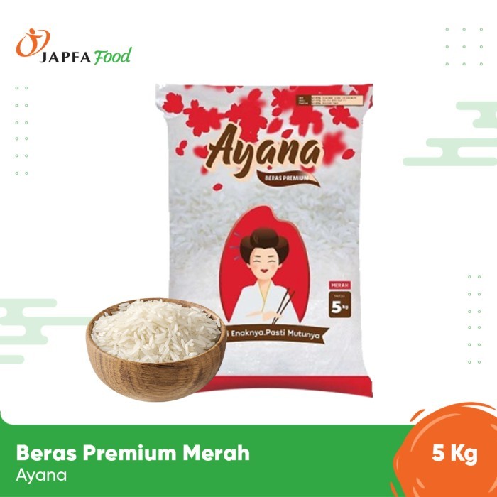 

Beras Premium Ayana Merah 5 kg