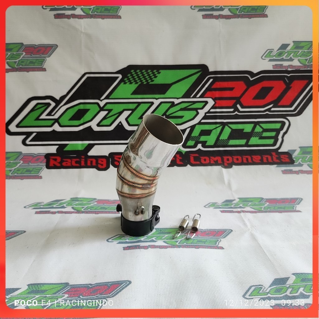 slip on knalpot racing ninja 250 sl ninja 250 mono universal untuk slinser knalpot racing inlet 5051