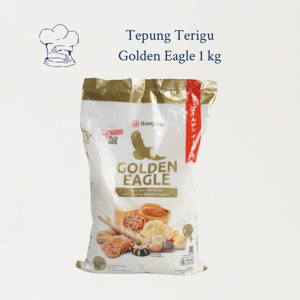 

Tepung Terigu Golden Eagle 1 Kg (Protein Tinggi)