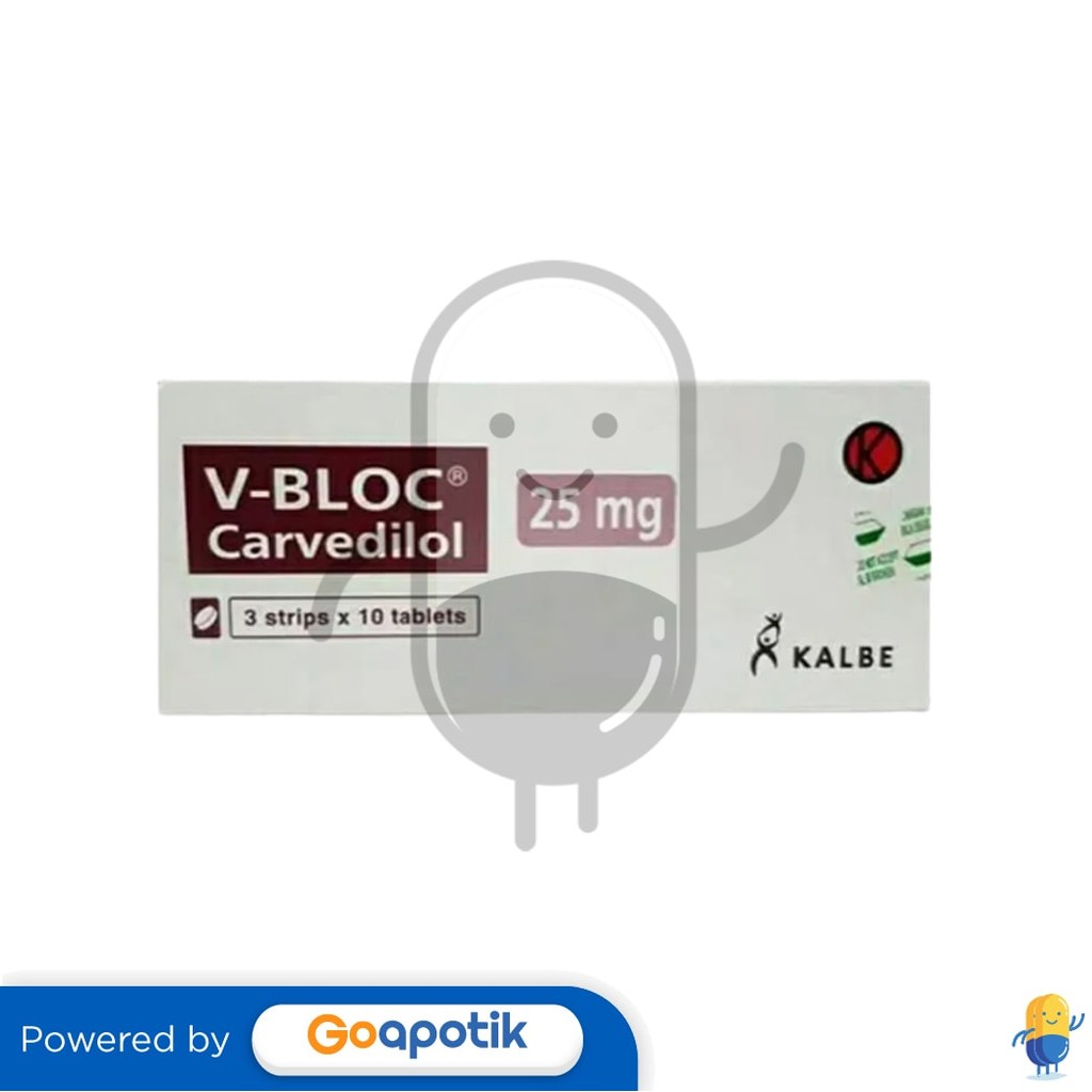 V-Bloc 25 Mg Box 30 Tablet