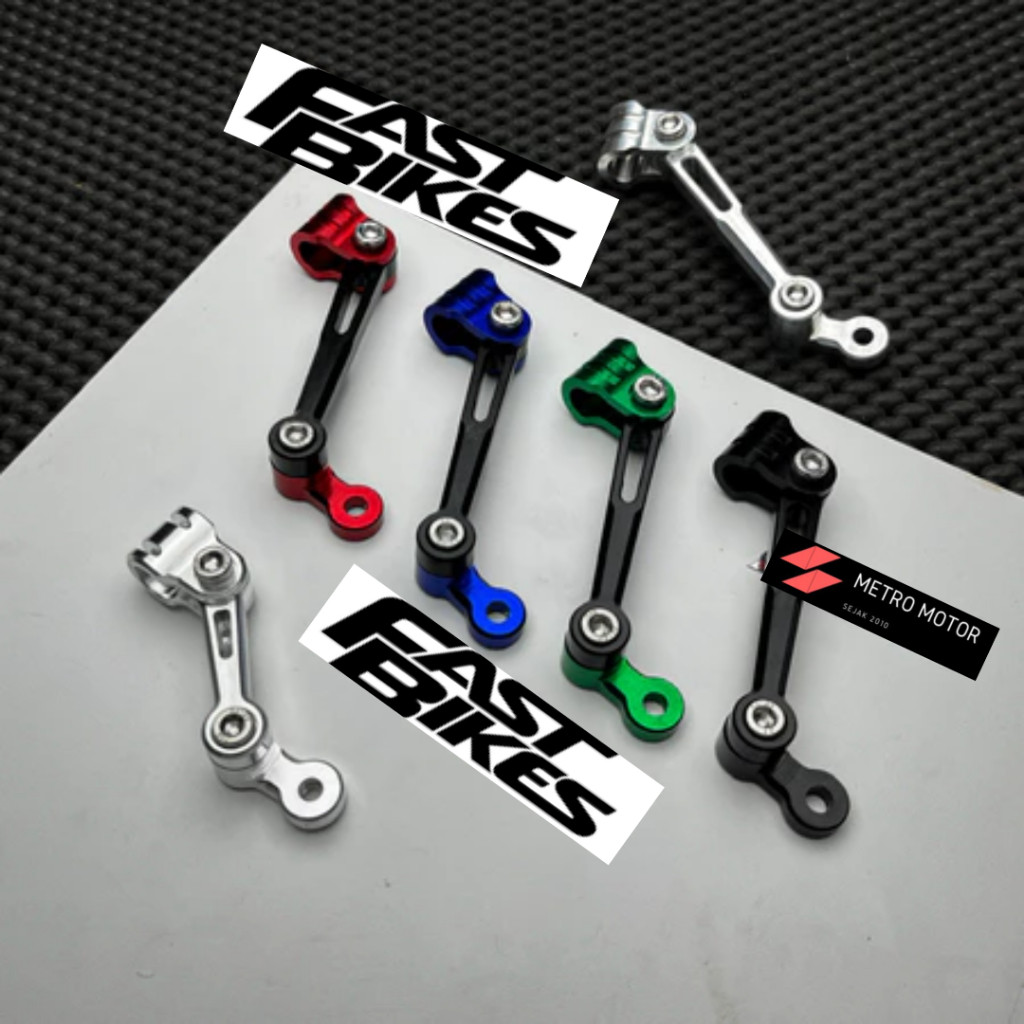 TINBACKSHOP BREKET KLEM SELANG REM DEPAN CNC MODEL TIANG ALMUNIUM CNC FASTBIKES UNIVERSAL JUPITER FI