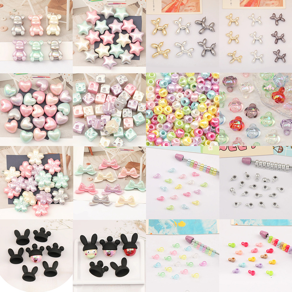 

Cordial Design DIY Beads/Various Shape/Acrylic Bead/Hand Made/Imitation Pearl Effect/Matte Bead/Jewelry Findings & Components