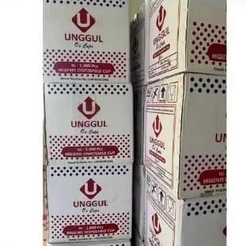 Cup 22 oz Unggul 8 gram 1 Karton / Cup 22 oz Datar 1 Karton / Cup 22 oz TERLARIS 