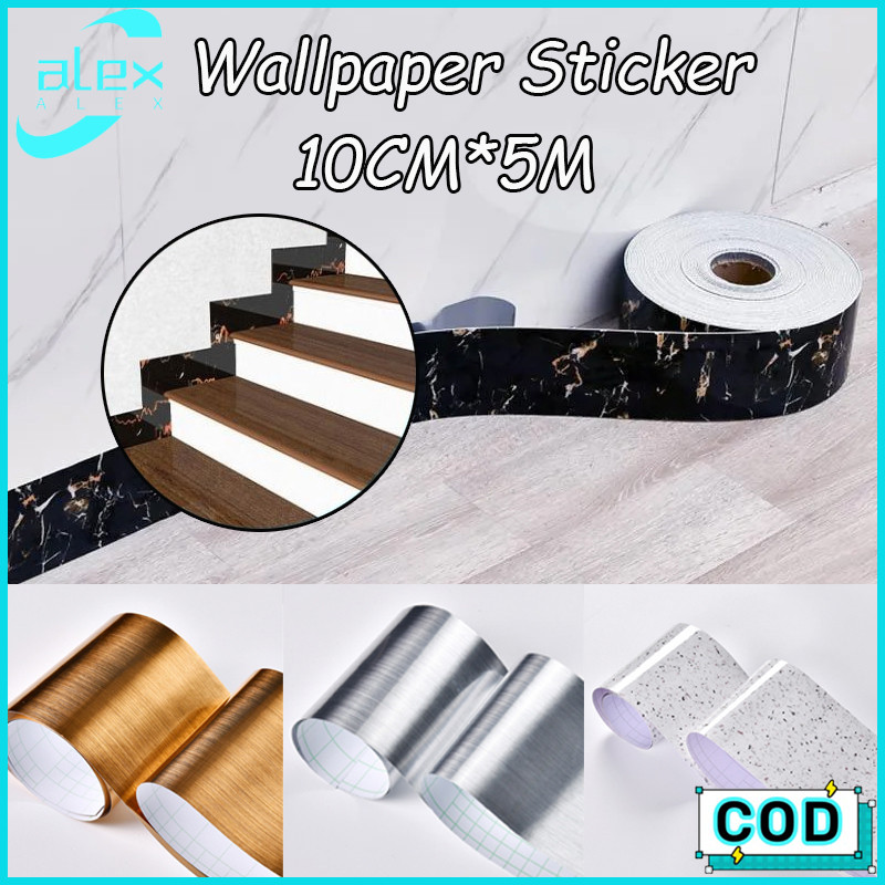 Stiker Keramik / Stiker Dekorasi Lantai / Stiker Mengkilap Canggih / Stiker Multi-fungsi / Stiker Ma