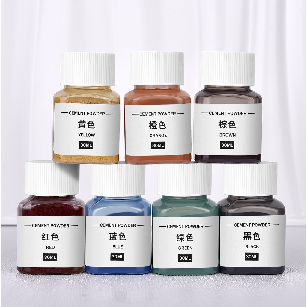 

30ml Gypsum Cement Coloring Planter Pigment Gypsum Powder Color Concentrate Concrete Cement Plaster Mold DIY Jewelry Making