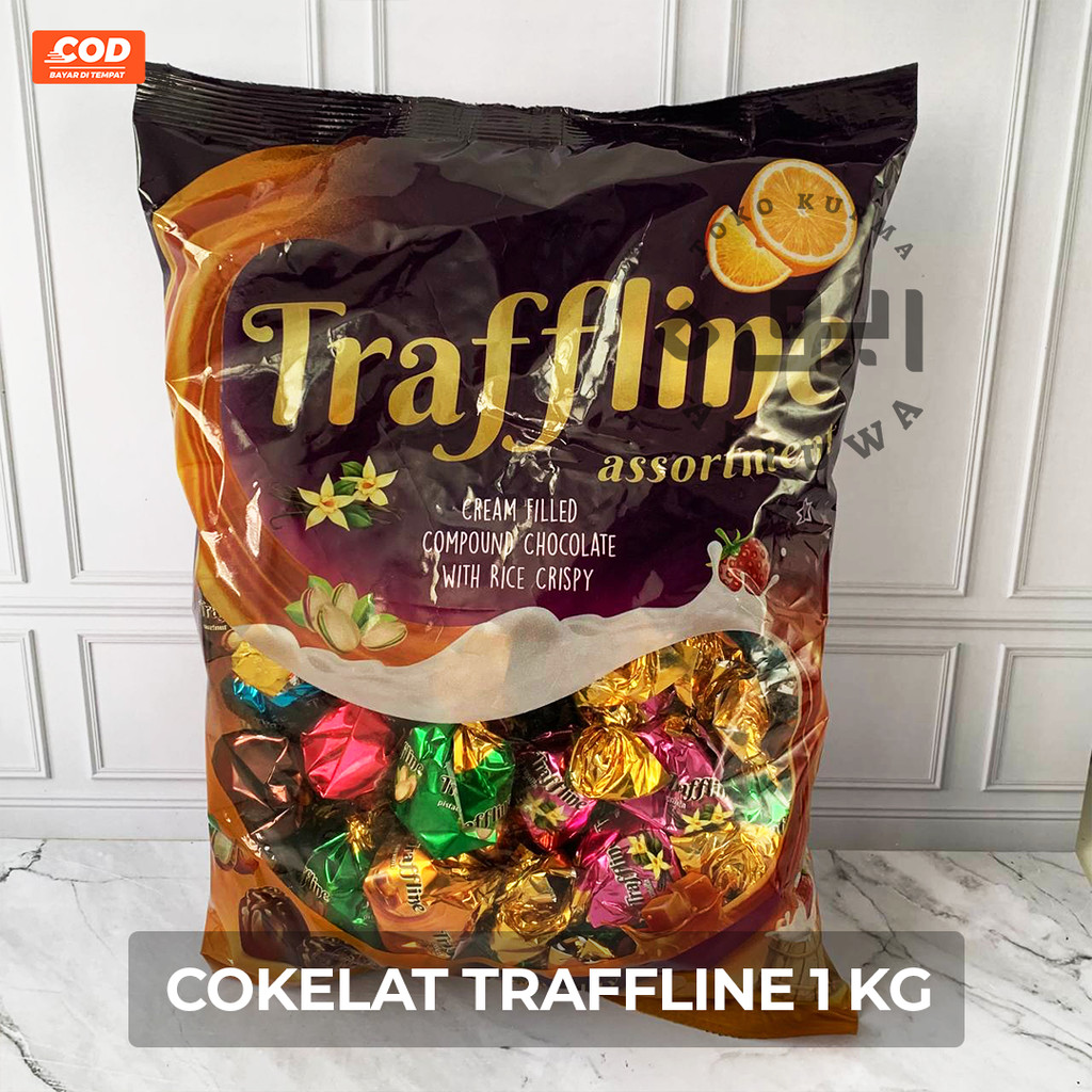 

COKLAT TRAFFLINE MIX 4 RASA ORIGINAL TURKI OLEH OLEH HAJI UMROH 1kg/2kg