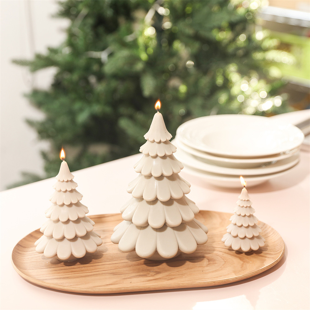 

Boowan Nicole Tree Silicone Molds for Candle Making Xmas Handmade Candle Making Mould DIY Craft Candle Making Supplies