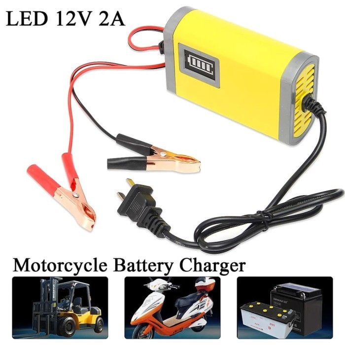 charge aki motor cas aki mobil mainan cas aki kering 12V/2A
