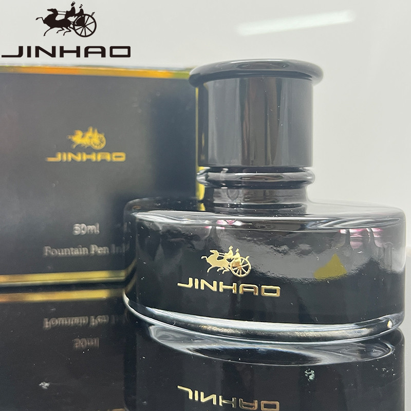 

1 Bottle Jinhao Jin Bo 50ml Fountain Pen Ink,Black,Red,Blue,Blue black,quick dry big bottle Calligraphy pen ink,Suitable for Wri