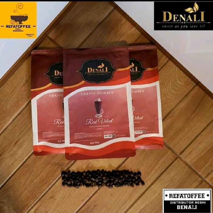 

Denali Red Velvet Powder 800 Gram - Rasa Gourmet untuk Minuman - Drink