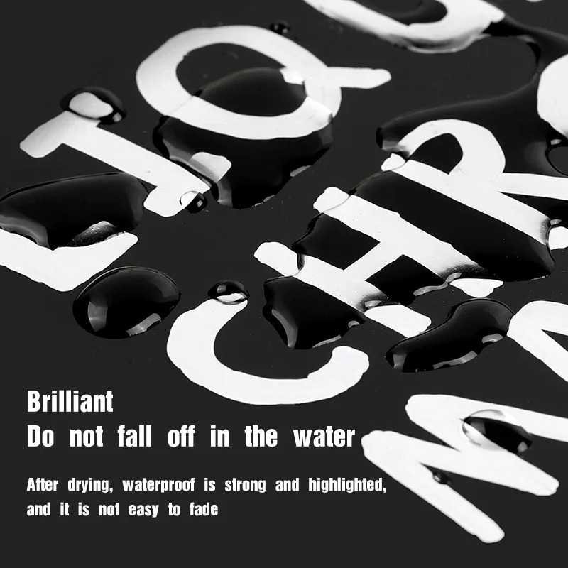 

ALSHASTR GuangNa Spidol Permanen Marker Metallic Chrome Waterproof 2mm - 843C