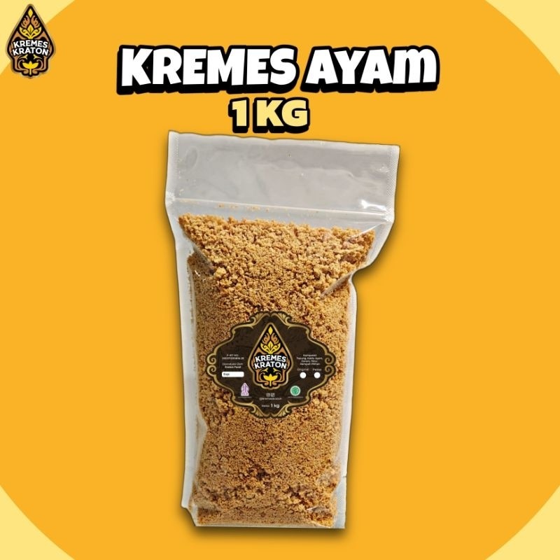 

Kremes Kraton - 1KG Kremes Ayam Original