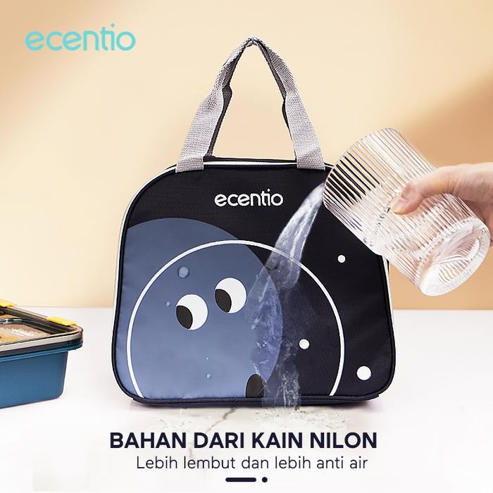 ecentio lunch bag/Cartoon Cooler Bag Insulated Lunch Box Bag tas