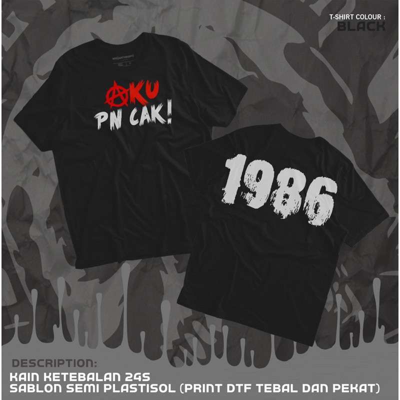 Kaos Pagar Nusa Aku Pn Cak 1986 Kaos Pagar Nusa Desain Simpel Terbaru Bahan Katun