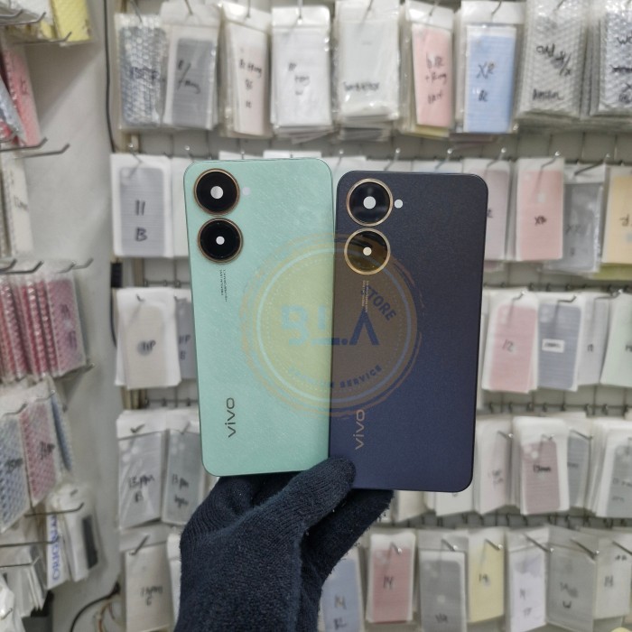 BACK CASING - HOUSING - KESING VIVO Y03 Y03T BACKDOOR+BEZEL