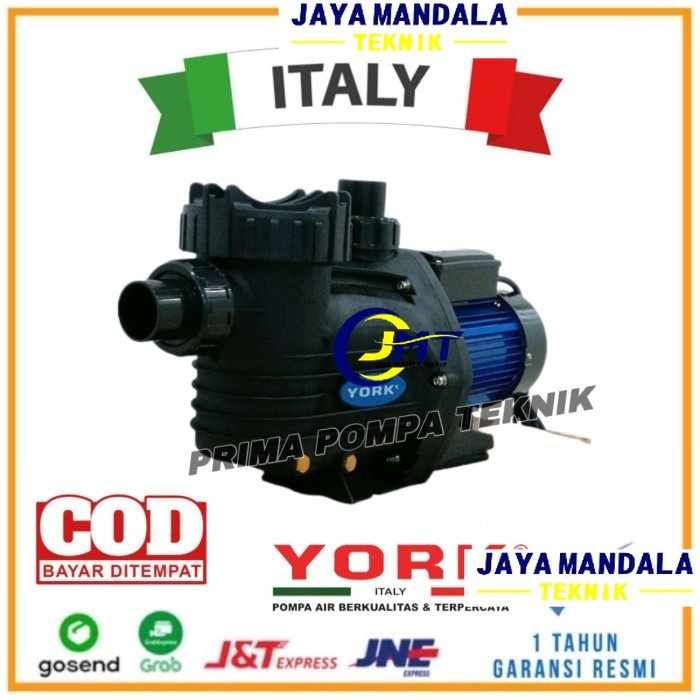 Pompa Kolam Renang 1HP York SWIM 750 Mesin Pompa Air Kolam Renang 750w