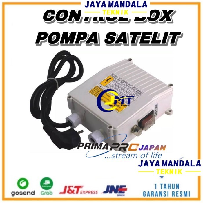 control box panel pompa submersible satelit 1hp Box pompa satelit 1hp - 1/2 hp