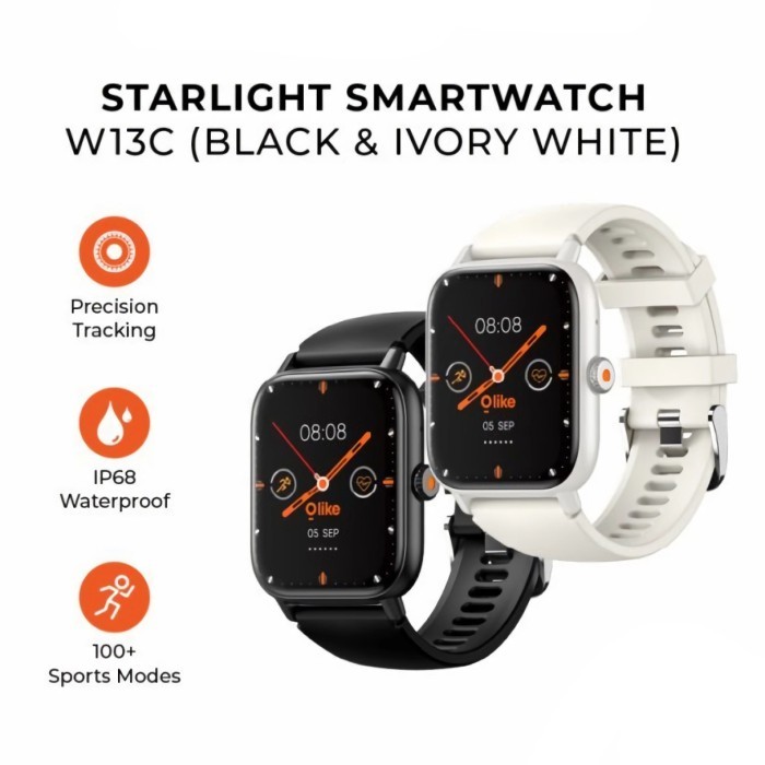 Jam Smartwatch Olike W13C Starlight Original