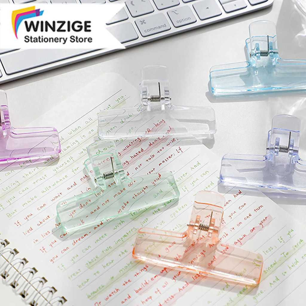 

Winzige Paper Clip Transparan Klip Kertas Lucu Klip Buku Aesthetic Penjepit Kertas Clipper Alat Tulis Coquette Stationery Study Stuff Barang Sekolah Unik Pink School Stuff