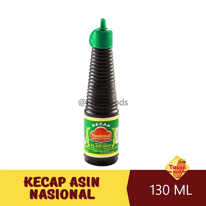 

Kecap Asin Nasional 130 ML Kecap Asin Botol