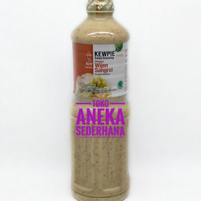

[New Arrival] Roasted Sesame Wijen Sangrai 1 Liter Kewpie Salad Dressing - standard