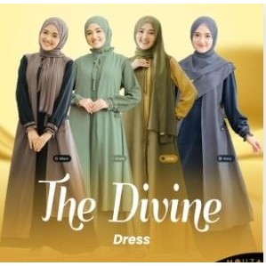 Mouza Sarimbit The Divine Gamis Muslimah Set Pashmina