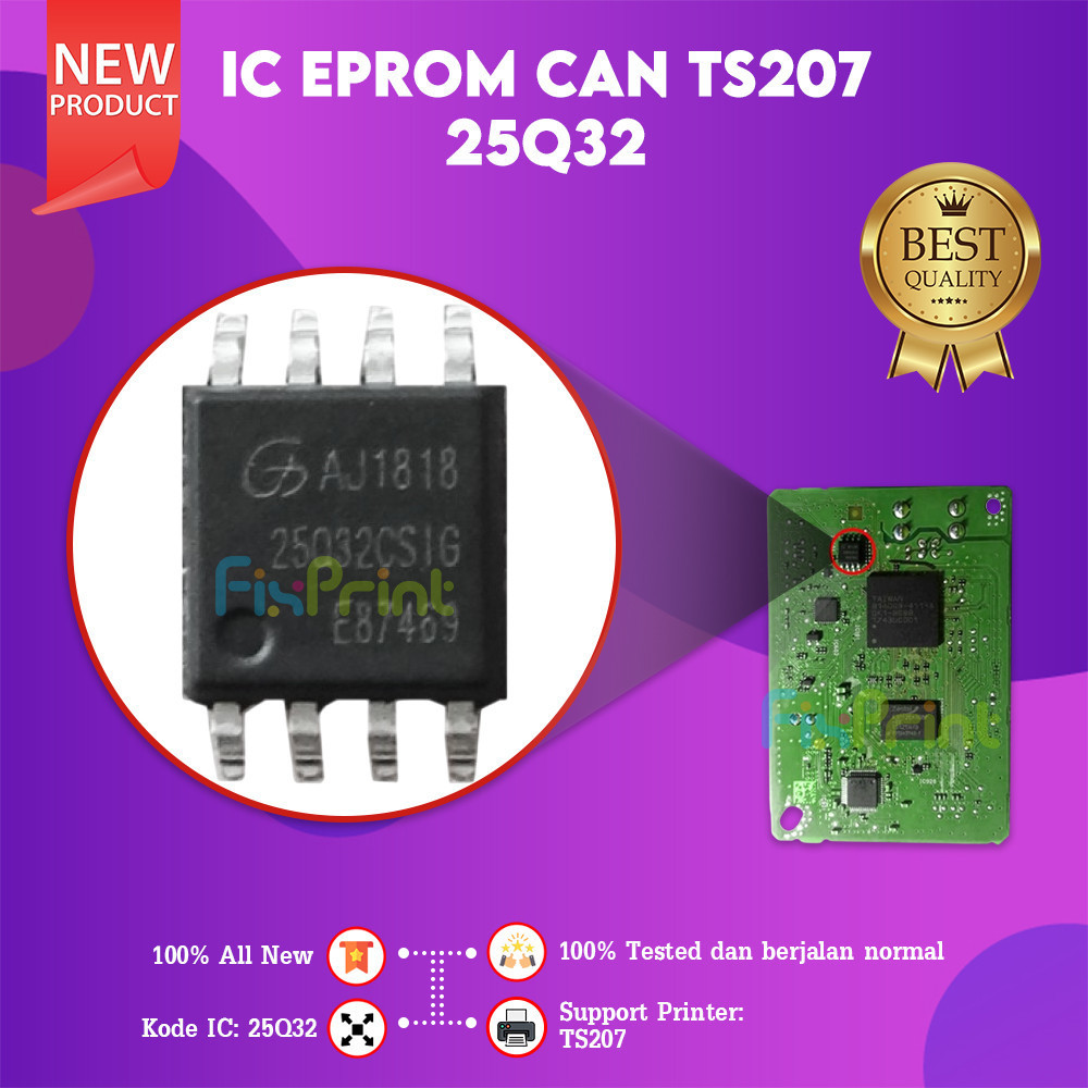 FixPrint IC Eprom Eeprom Printer TS207 IC Resetter Reset Counter TS 207