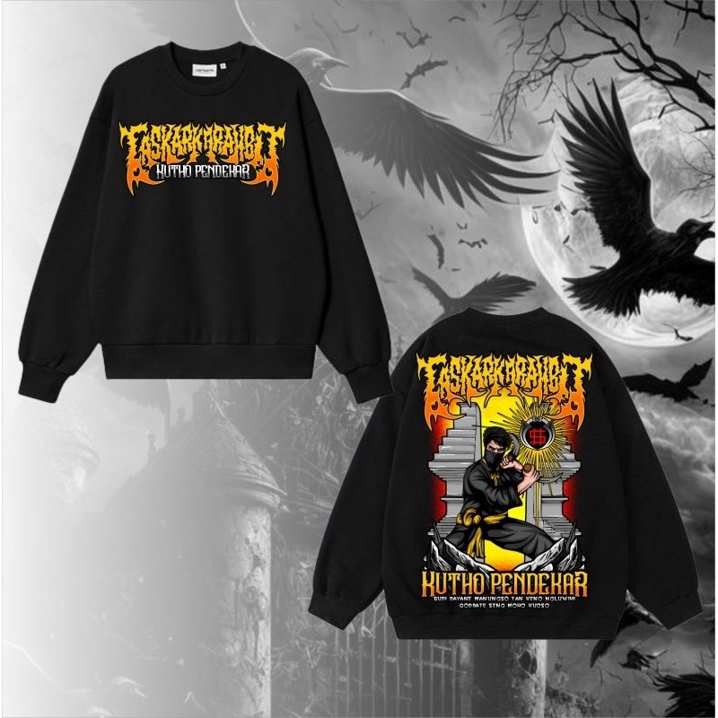 Sweater Crewneck PSHW Laskar Kerambik Kutho Pendekar By Asyawil Store