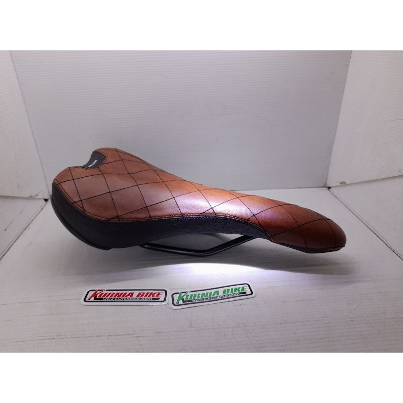 * sadel sepeda patrol brown coklat