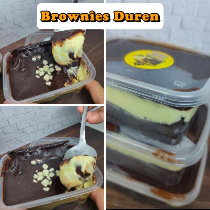 

brownies DURIAN & ALPUKAT