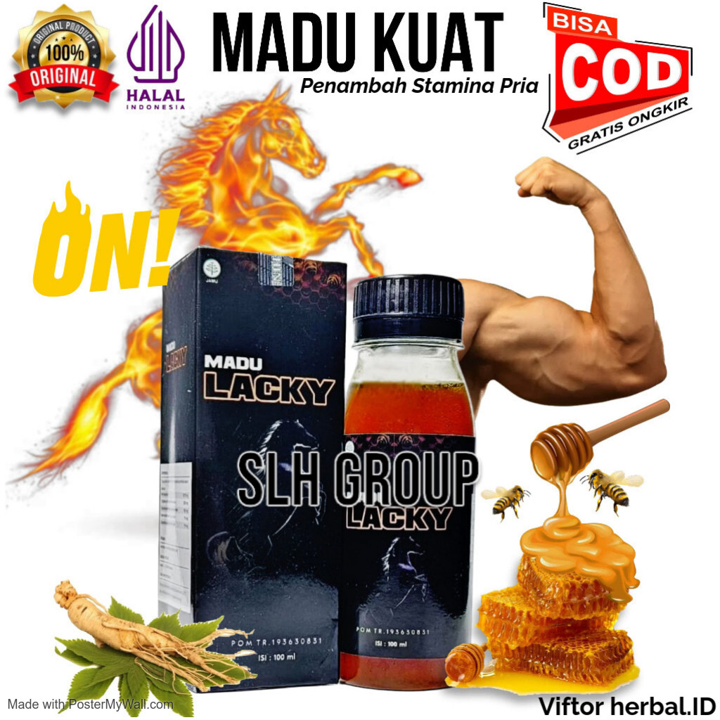 

PROMO TERLARIS madu kuat pria tahan lama 10x lebih tahan lama 100% original penambah stamina pria dewasa MADU LACKY