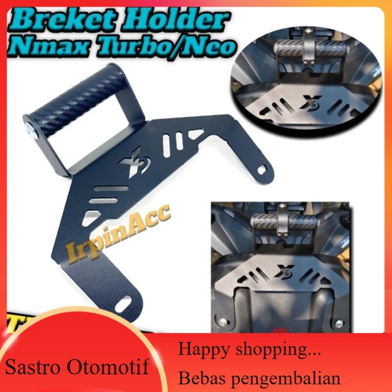 Breket Holder Hp GPS Yamaha motor Nmax Turbo Nmax Neo/Nmax Techmezx s 2024 premium
