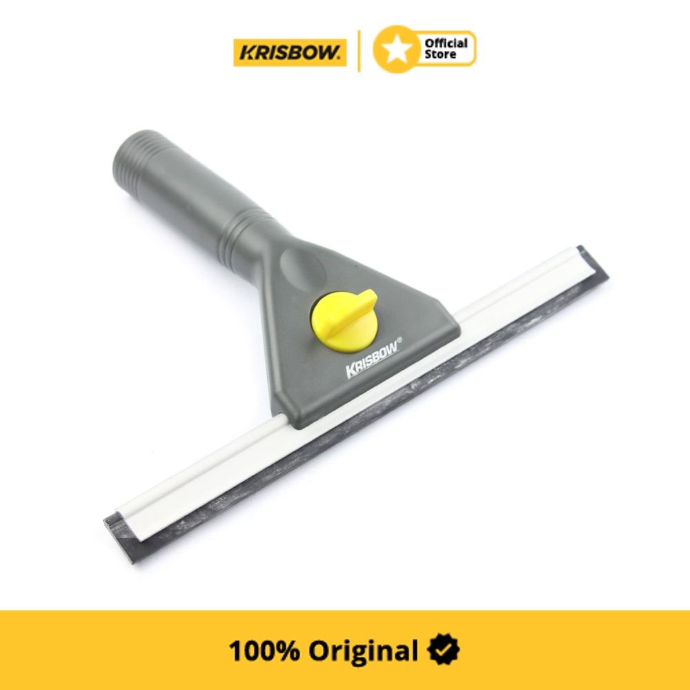 Krisbow Window Squeegee Pembersih Kaca Dengan Handle 25.4 cm