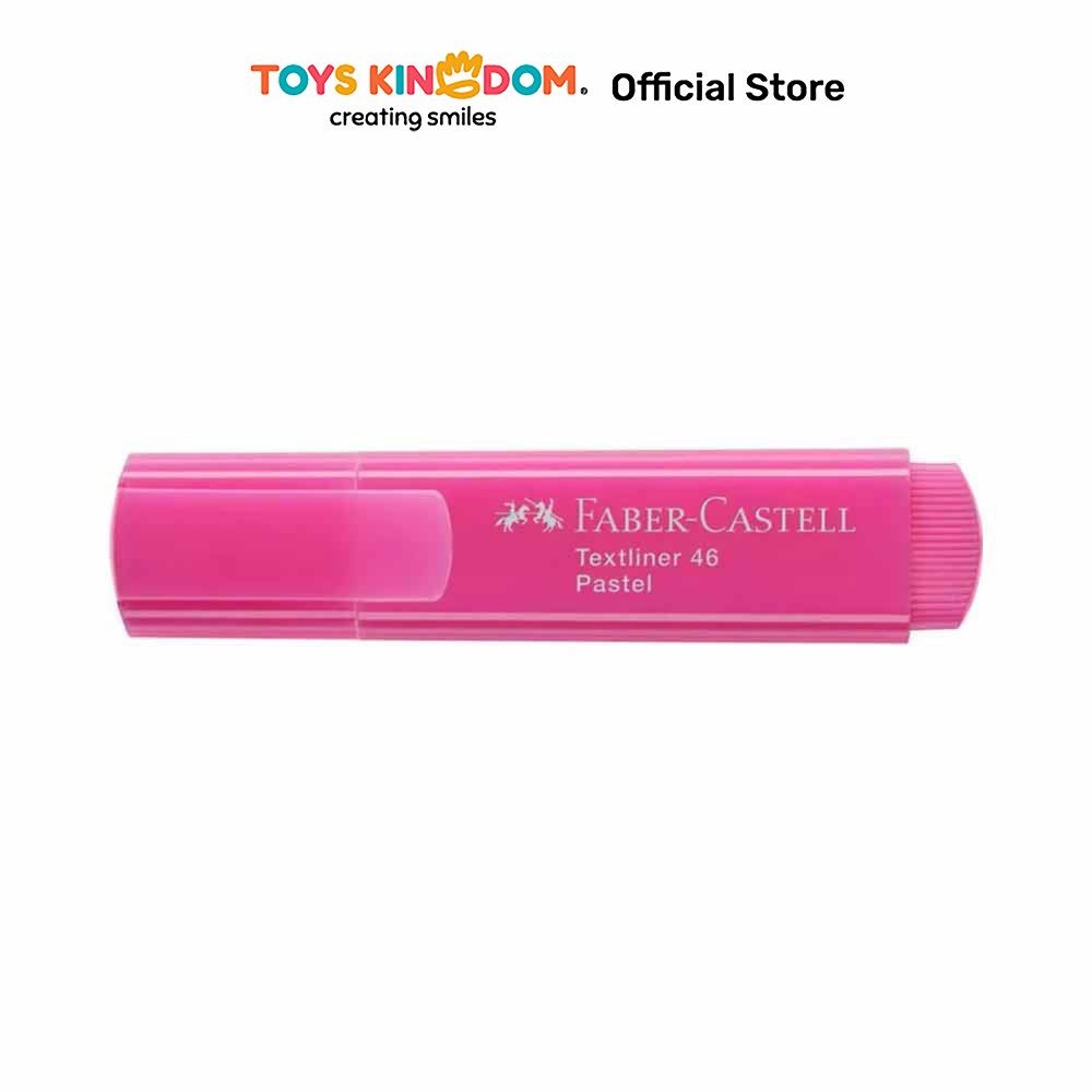 

Toys Kingdom Faber Castell Spidol Highlighter Pastel 46 - Pink Rose Spidol Stabilo Warna Warni Alat Tulis Penanda Text Marker