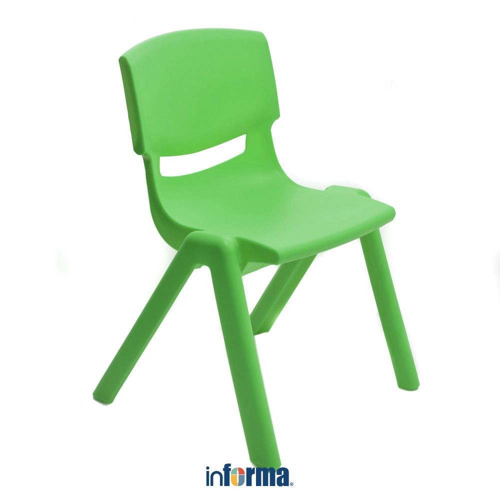 Informa Yaris Kursi Anak - Hijau Tempat Duduk Anak Kids Chair Bangku Sandaran Plastik Bangku Plastik