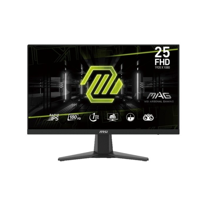 MSI Monitor LED MAG 256F 25" IPS 180Hz 25 Inch