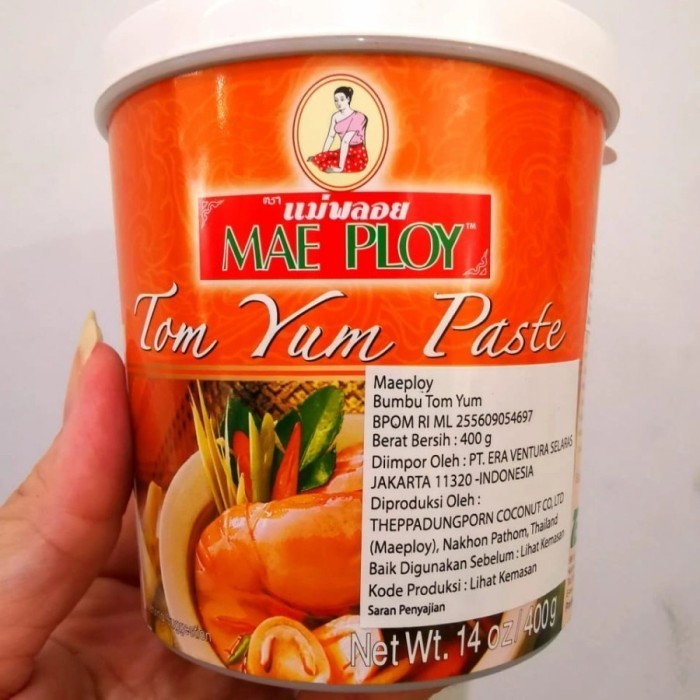 

Mae Ploy Tom Yum Paste 400gr / Bumbu Tom Yum/ Thailand Food