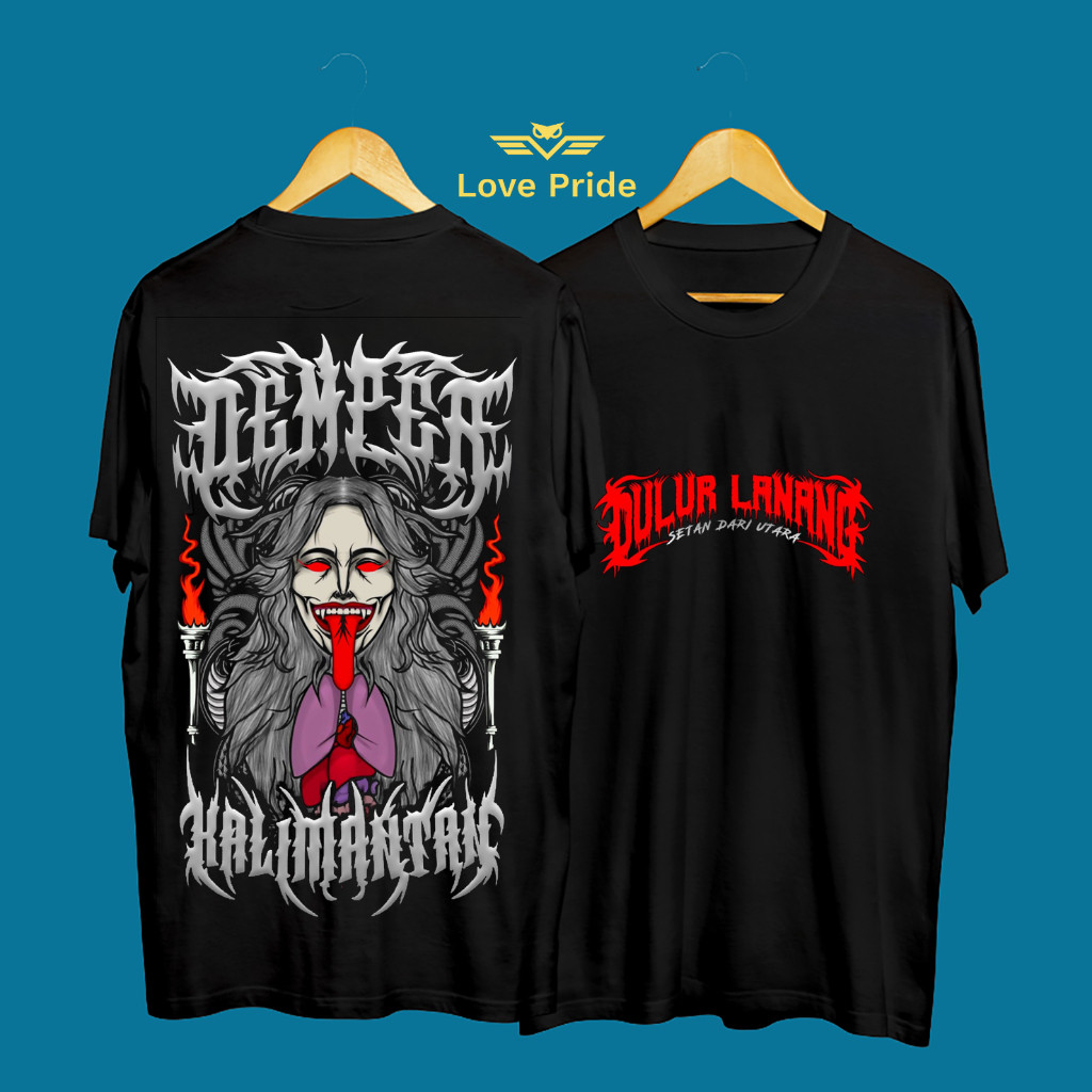 Kaos Tshirt Baju Distro Regas Dulur Lanang Setia Dari Utara Kalimantan Premium Terbaru