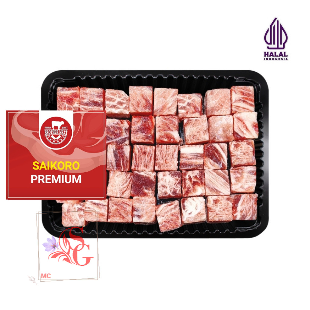 

Beef Saikoro Meltique Premium 2x2 Full Kotak 1kg - Gudang Komoditas